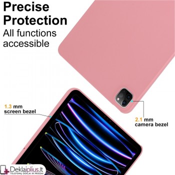 Liquid Air silikoninis rausvas dėklas (Apple Ipad Pro 11 (2024-2025) Liquid Air silikoninis rausvas dėklas (Apple Ipad Pro 11 (2024-2025)
